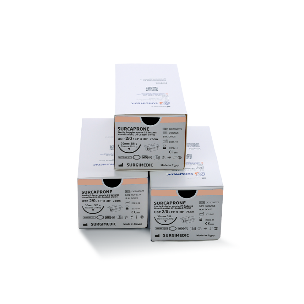 SURCAPRONE Absorbable Polyglecaprone 25 Sutures