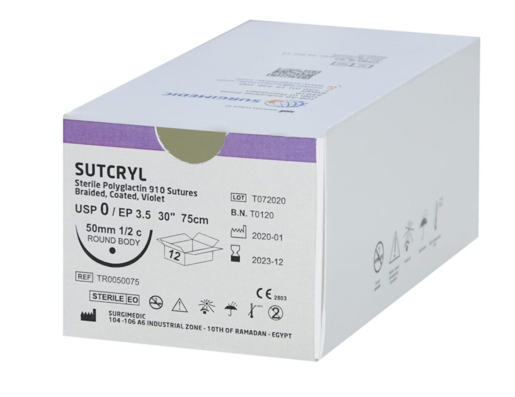 SUTCRYL absorbable sutures